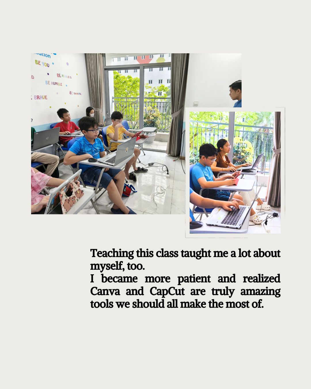 Lớp học BeOne Slide 4
